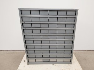Thumbnail image of 3 x Sets of NC Brown Metal Drawer Component Small Parts Storage Units