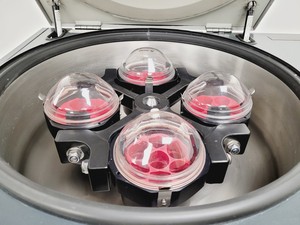 Thumbnail image of Jouan Refrigerated Centrifuge  Model - CR412 with 4750RPM Rotor & Inserts Lab