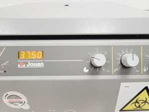 Thumbnail image of Jouan Refrigerated Centrifuge  Model - CR412 with 4750RPM Rotor & Inserts Lab