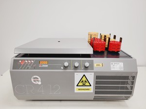 Thumbnail image of Jouan Refrigerated Centrifuge  Model - CR412 with 4750RPM Rotor & Inserts Lab