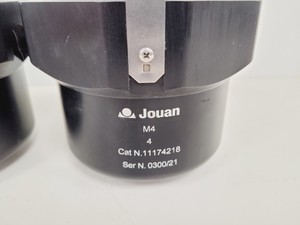Thumbnail image of Jouan Refrigerated Centrifuge  Model - CR412 with 4750RPM Rotor & Inserts Lab