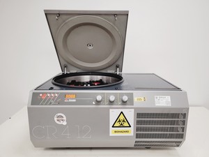 Thumbnail image of Jouan Refrigerated Centrifuge  Model - CR412 with 4750RPM Rotor & Inserts Lab