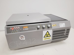 Thumbnail image of Jouan Refrigerated Centrifuge  Model - CR412 with 4750RPM Rotor & Inserts Lab