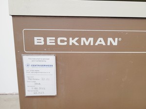 Thumbnail image of Beckman Centrifuge  Model - J2-21 with JA-10 10000rpm Rotor Lab