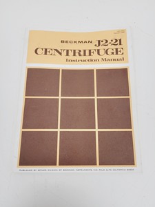 Thumbnail image of Beckman Centrifuge  Model - J2-21 Spares/Repairs