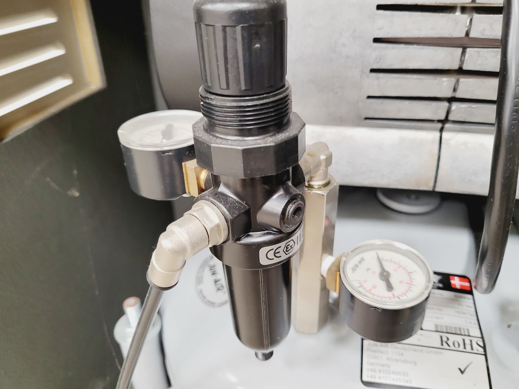 Image of Jun-Air Oil Free Air Compressor  OF302-25BS Lab