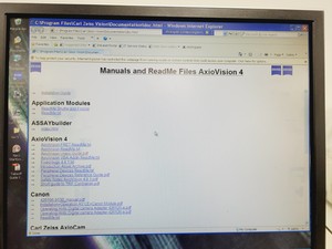 Thumbnail image of PC Hard Drive with Zeiss AxioVision Release 4.8.1 11-2009 Software Lab