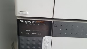 Thumbnail image of Shimadzu LCMS-2020 HPLC Mass Spectrometer System - LC-20AP, SIL-20AC, FCV-12AH 
