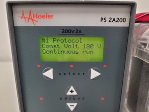 Thumbnail image of Hoefer MiniVE Vertical Electrophoresis System with PS 2A200 PSU