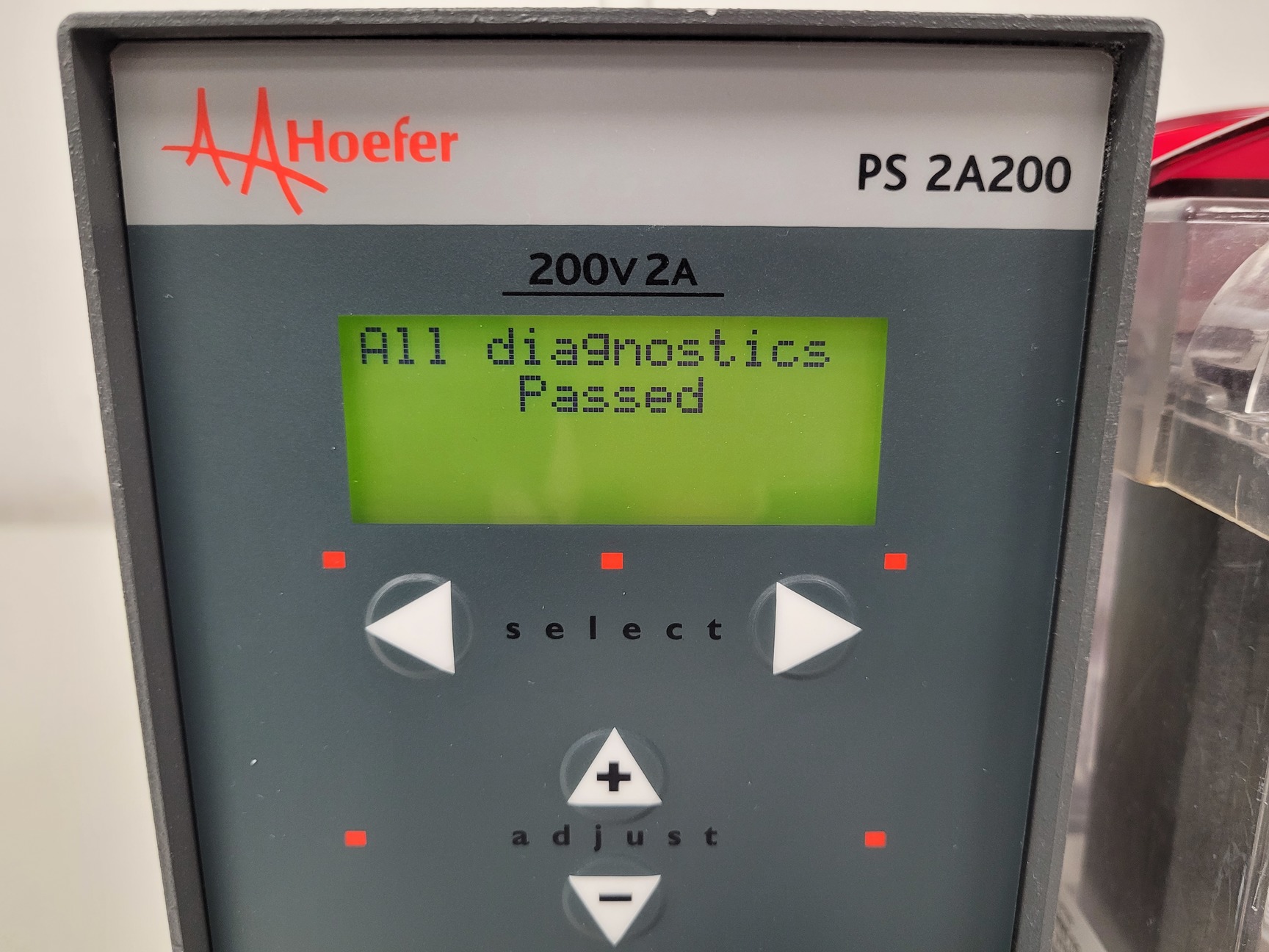 Image of Hoefer MiniVE Vertical Electrophoresis System with PS 2A200 PSU