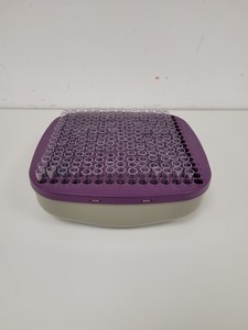 Thumbnail image of GE AKTA Fraction Collector Frac-950 with Tube Racks Purple, Blue, 15ml, 50ml Lab