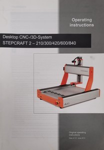 Thumbnail image of Stepcraft 210 Model: 53451 Desktop CNC Router Machine 3D System & Accessories