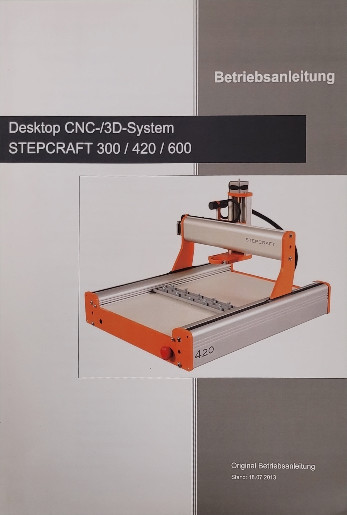 Image of Stepcraft 210 Model: 53451 Desktop CNC Router Machine 3D System & Accessories