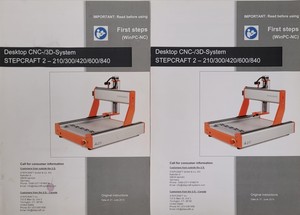 Thumbnail image of Stepcraft 210 Model: 53451 Desktop CNC Router Machine 3D System & Accessories