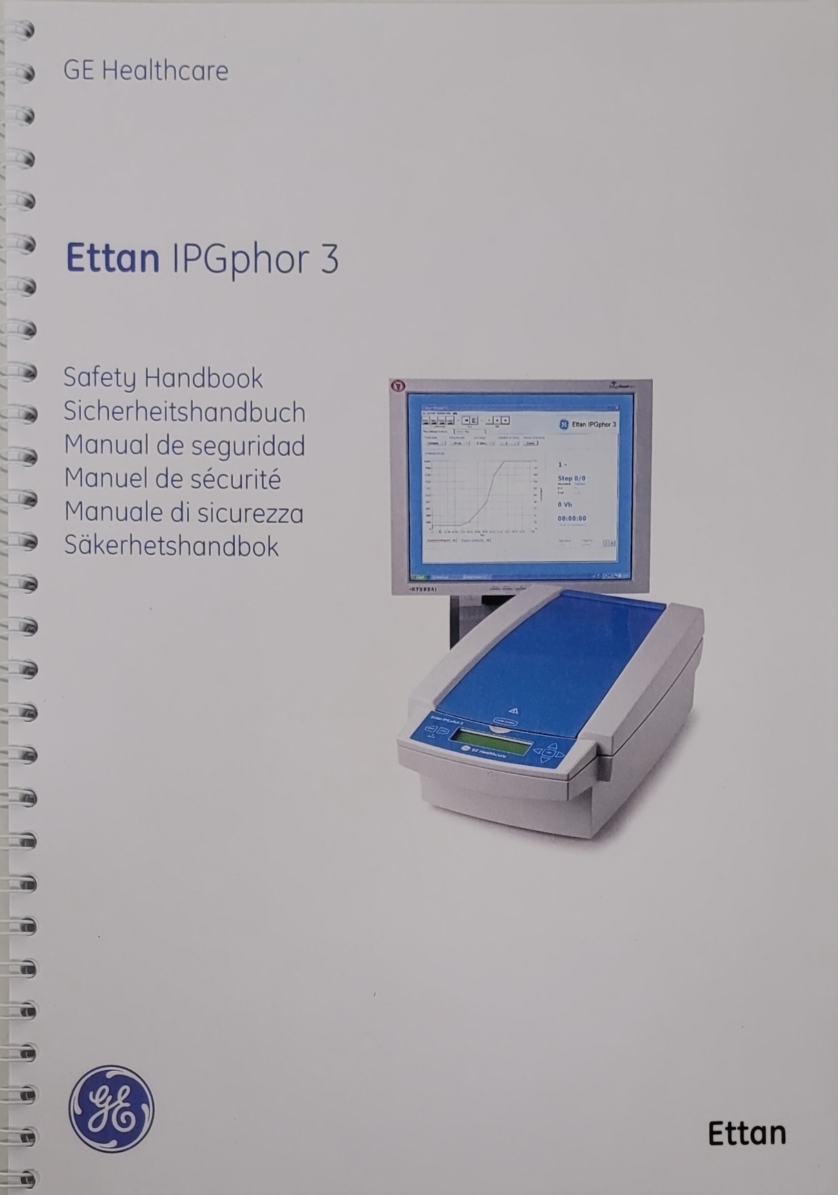 Image of GE Healthcare Ettan IPGphor 3 Isoelectric Focusing System IEF with Software Lab