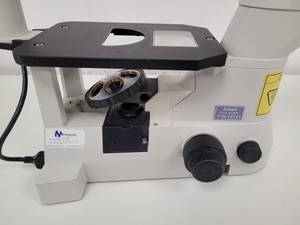 Thumbnail image of Nikon Eclipse TS100 Inverted Trinocular Phase Contrast Microscope Lab