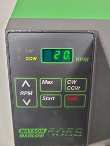 Thumbnail image of Watson Marlow 505S Peristaltic Pump &  Manual Drive 220 RPM with Manuals Lab