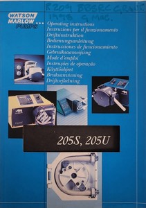 Thumbnail image of Watson Marlow 505S Peristaltic Pump &  Manual Drive 220 RPM with Manuals Lab