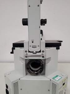 Thumbnail image of Olympus IX50 Arcturus Inverted Microscope Body with 3 x Objectives & No Head