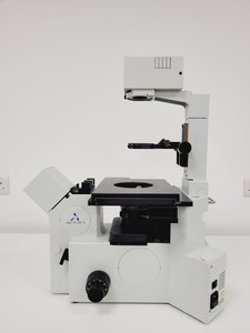 Thumbnail image of Olympus IX50 Arcturus Inverted Microscope Body with 3 x Objectives & No Head