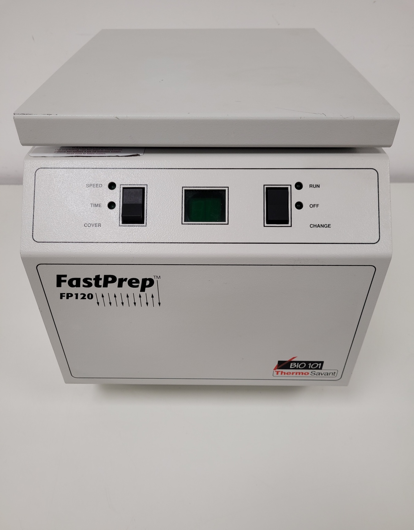 Image of Thermo Savant FastPrep FP120 Cell Disruption System  Model: FP120A-230 Lab