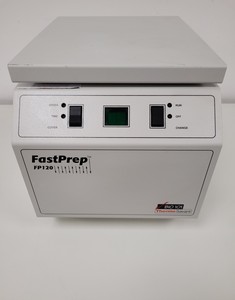 Thumbnail image of Thermo Savant FastPrep FP120 Cell Disruption System  Model: FP120A-230 Lab