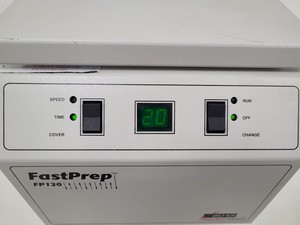 Thumbnail image of Thermo Savant FastPrep FP120 Cell Disruption System  Model: FP120A-230 Lab