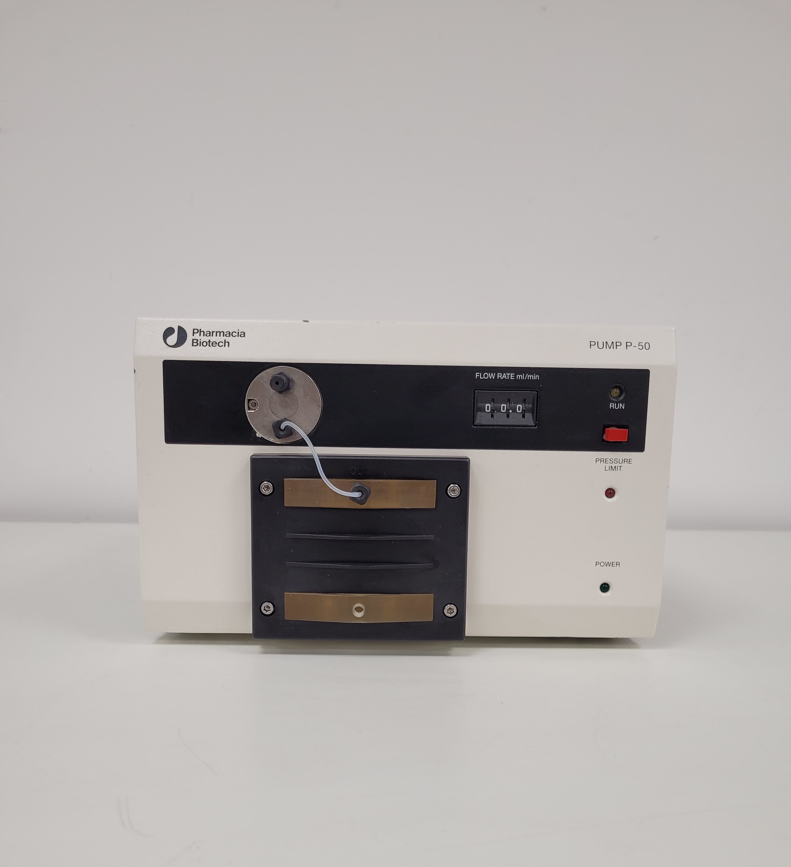 Image of Pharmacia Biotech Chromatography System - P-50 Pump, REC 102, GradiFrac V1.2 