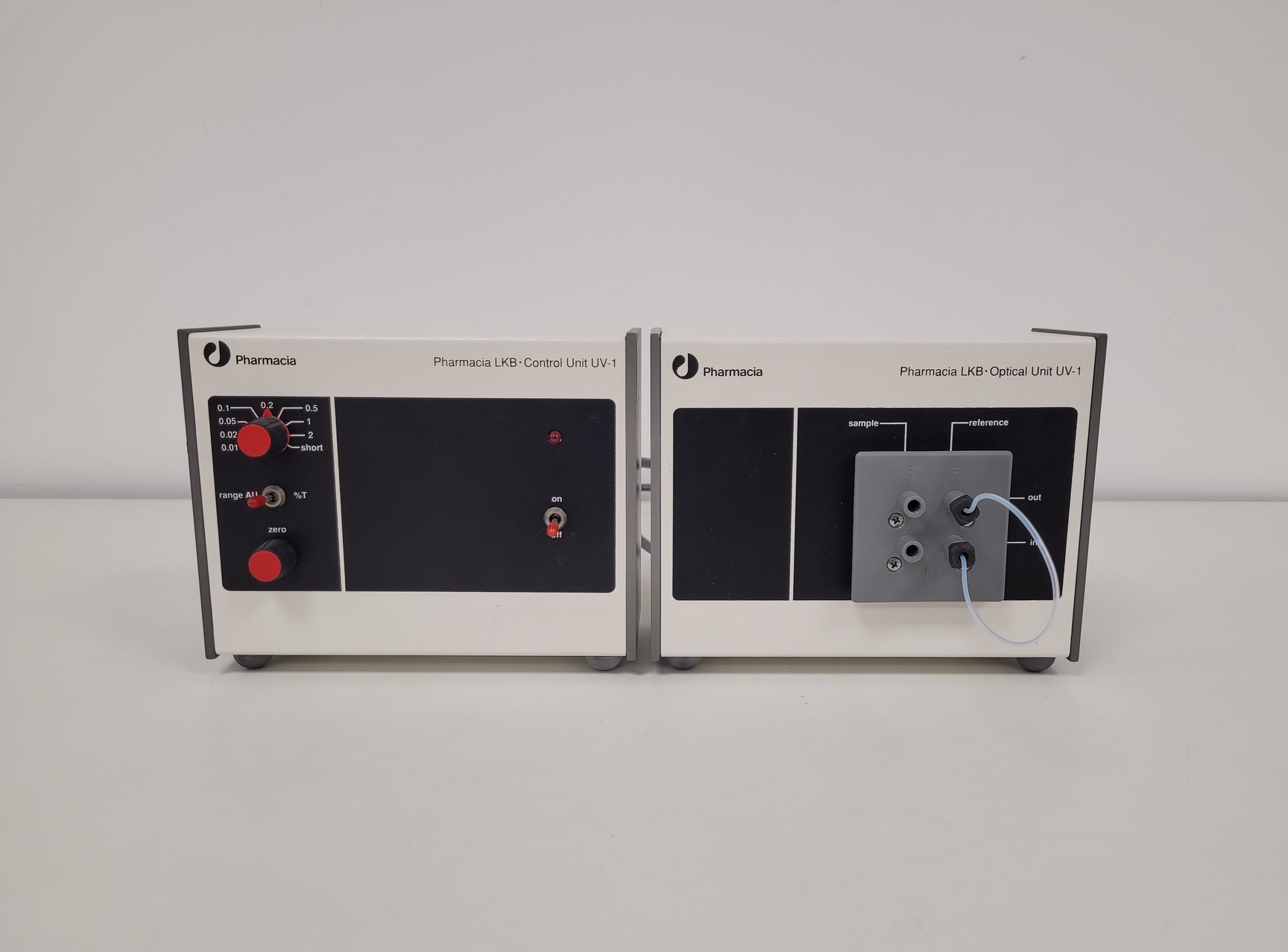 Image of Pharmacia Biotech Chromatography System - P-50 Pump, REC 102, GradiFrac V1.2 