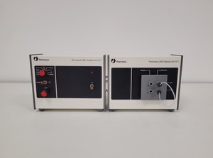 Thumbnail image of Pharmacia Biotech Chromatography System - P-50 Pump, REC 102, GradiFrac V1.2 
