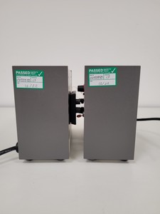 Thumbnail image of Pharmacia Biotech Chromatography System - P-50 Pump, REC 102, GradiFrac V1.2 