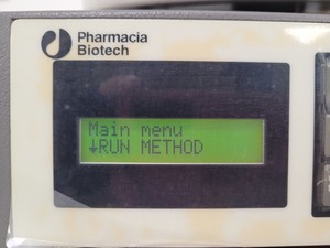 Thumbnail image of Pharmacia Biotech Chromatography System - P-50 Pump, REC 102, GradiFrac V1.2 