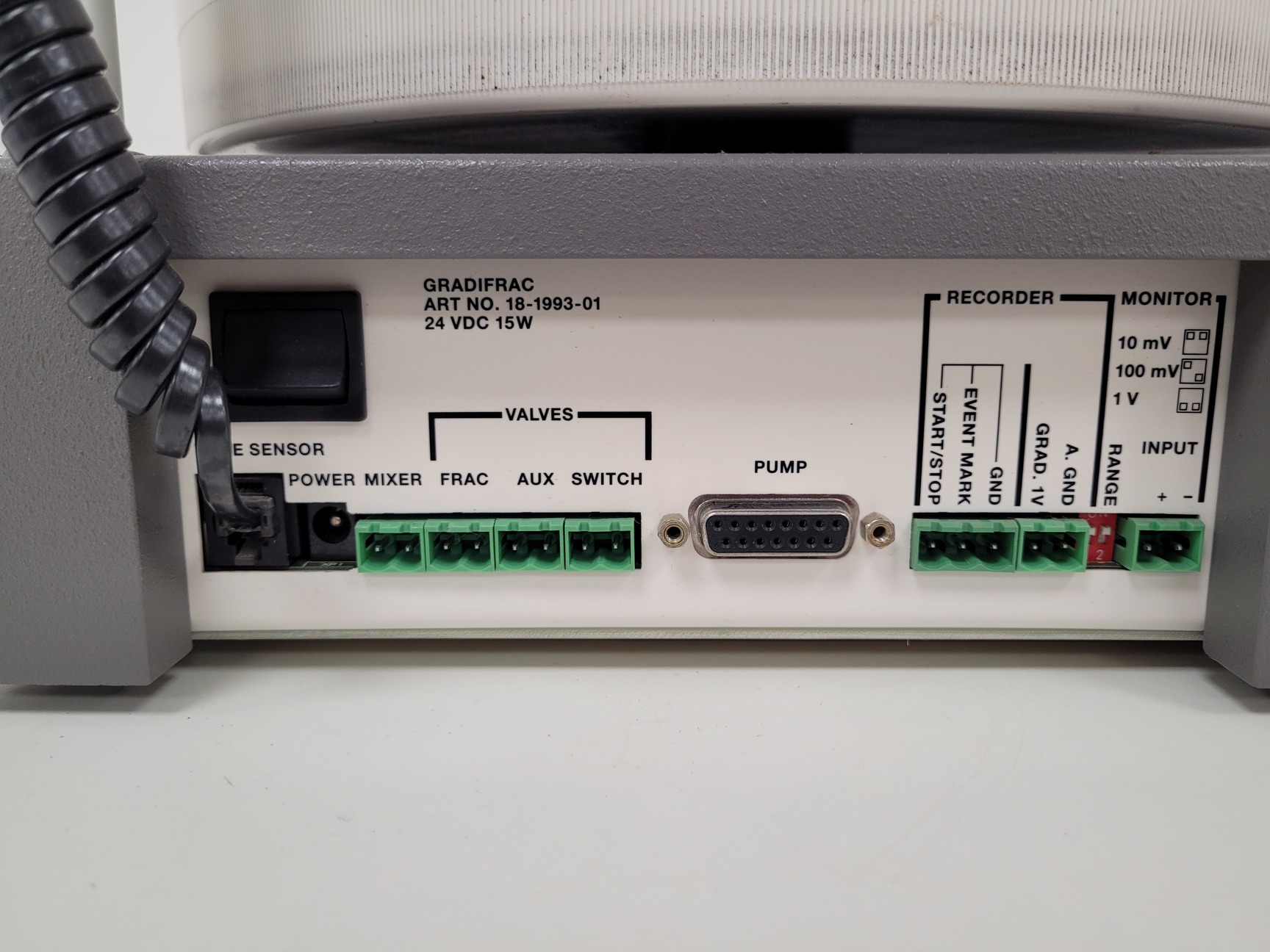 Image of Pharmacia Biotech Chromatography System - P-50 Pump, REC 102, GradiFrac V1.2 