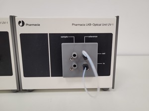 Thumbnail image of Pharmacia Biotech Chromatography System - P-50 Pump, REC 102, GradiFrac V1.2 