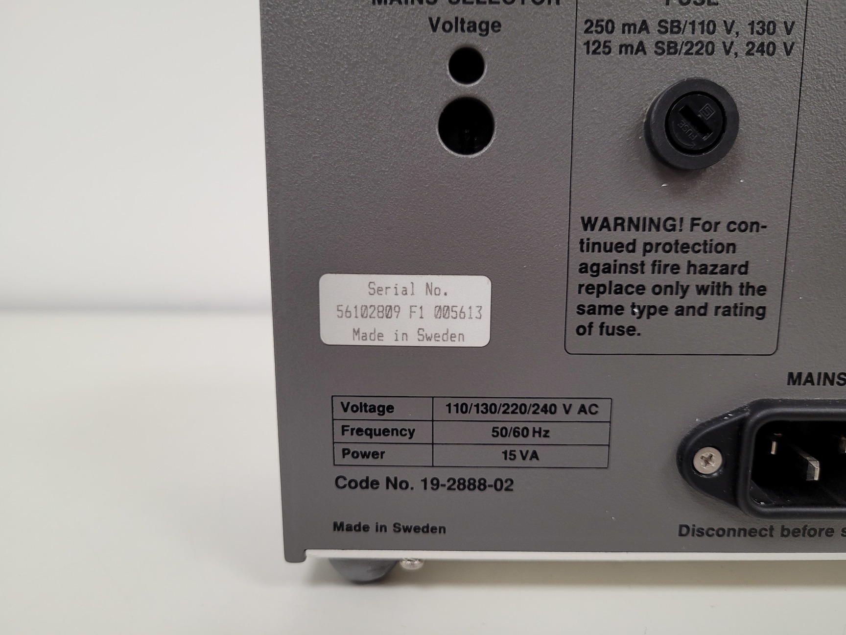 Image of Pharmacia Biotech Chromatography System - P-50 Pump, REC 102, GradiFrac V1.2 