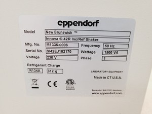 Thumbnail image of Eppendorf New Brunswick Innova 42R Incubator Shaker  Lab