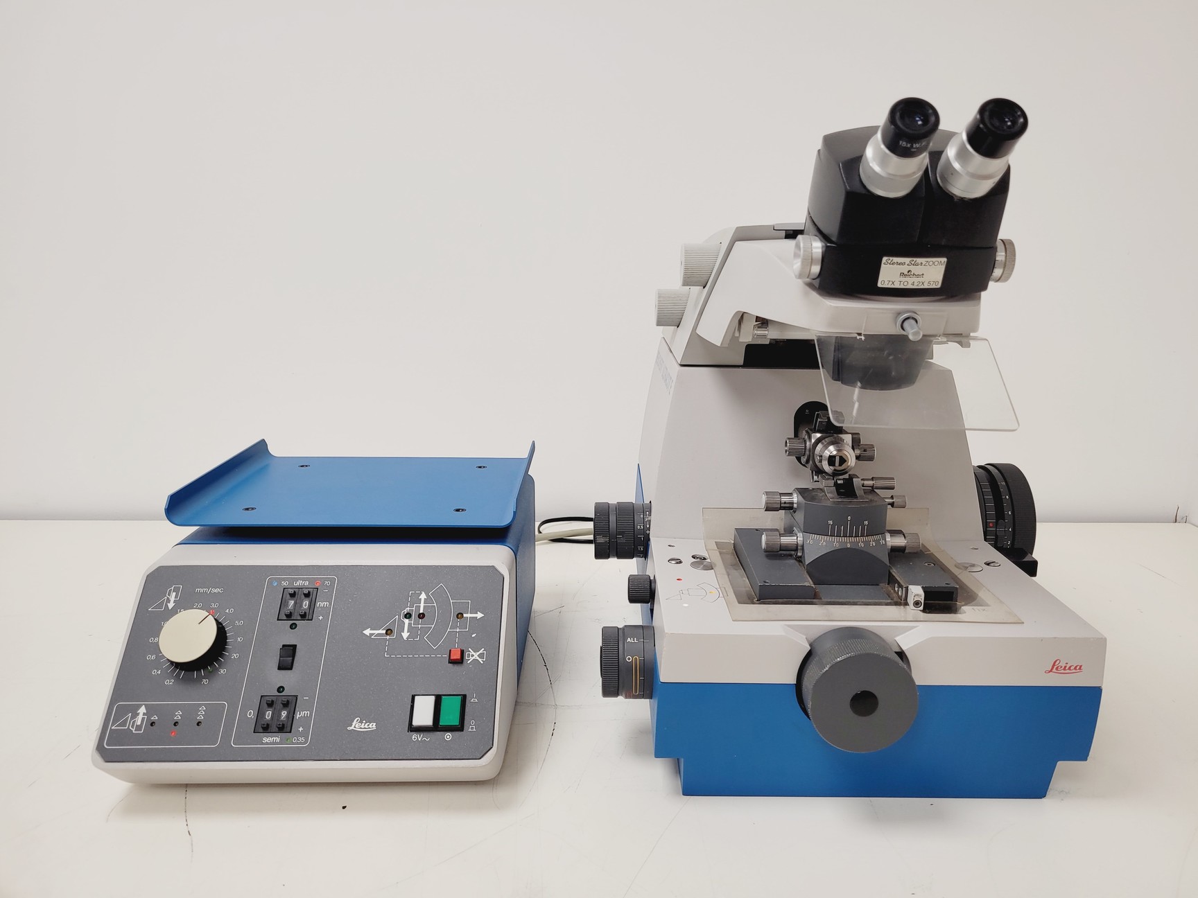 Image of Leica Reichert Ultracut E Microtome System  Type - 701704 Lab