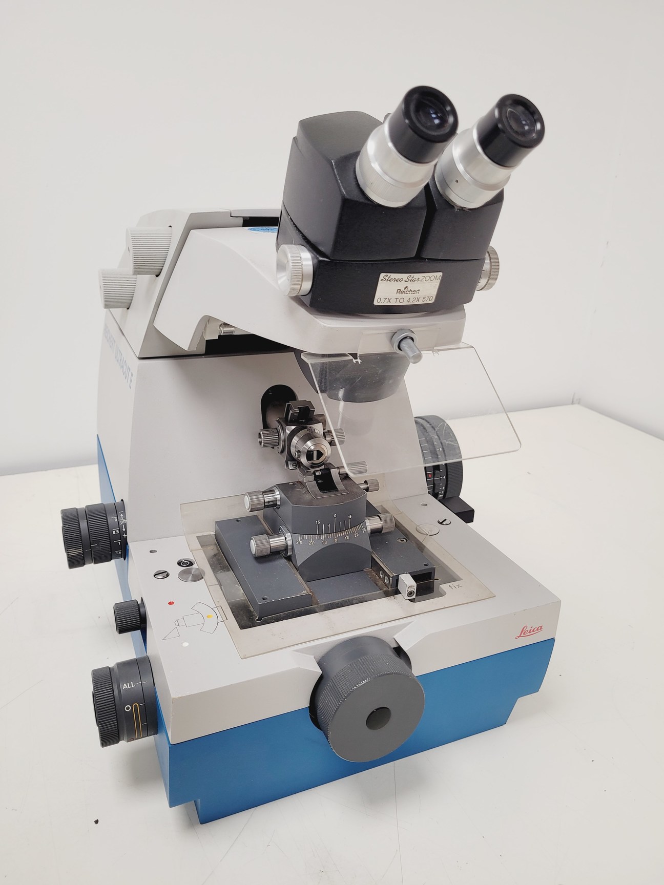 Image of Leica Reichert Ultracut E Microtome System  Type - 701704 Lab