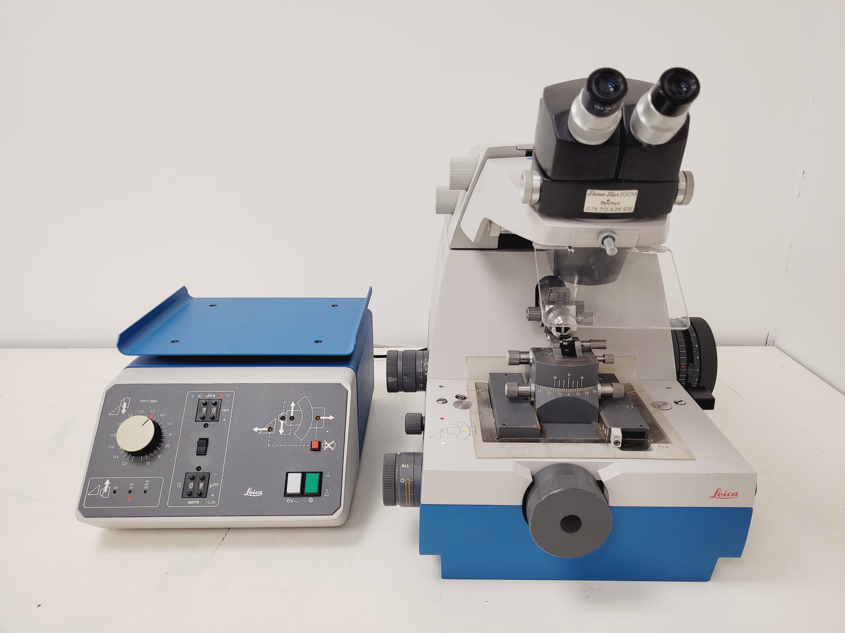 Image of Leica Reichert Ultracut E Microtome System  Type - 701704 Lab