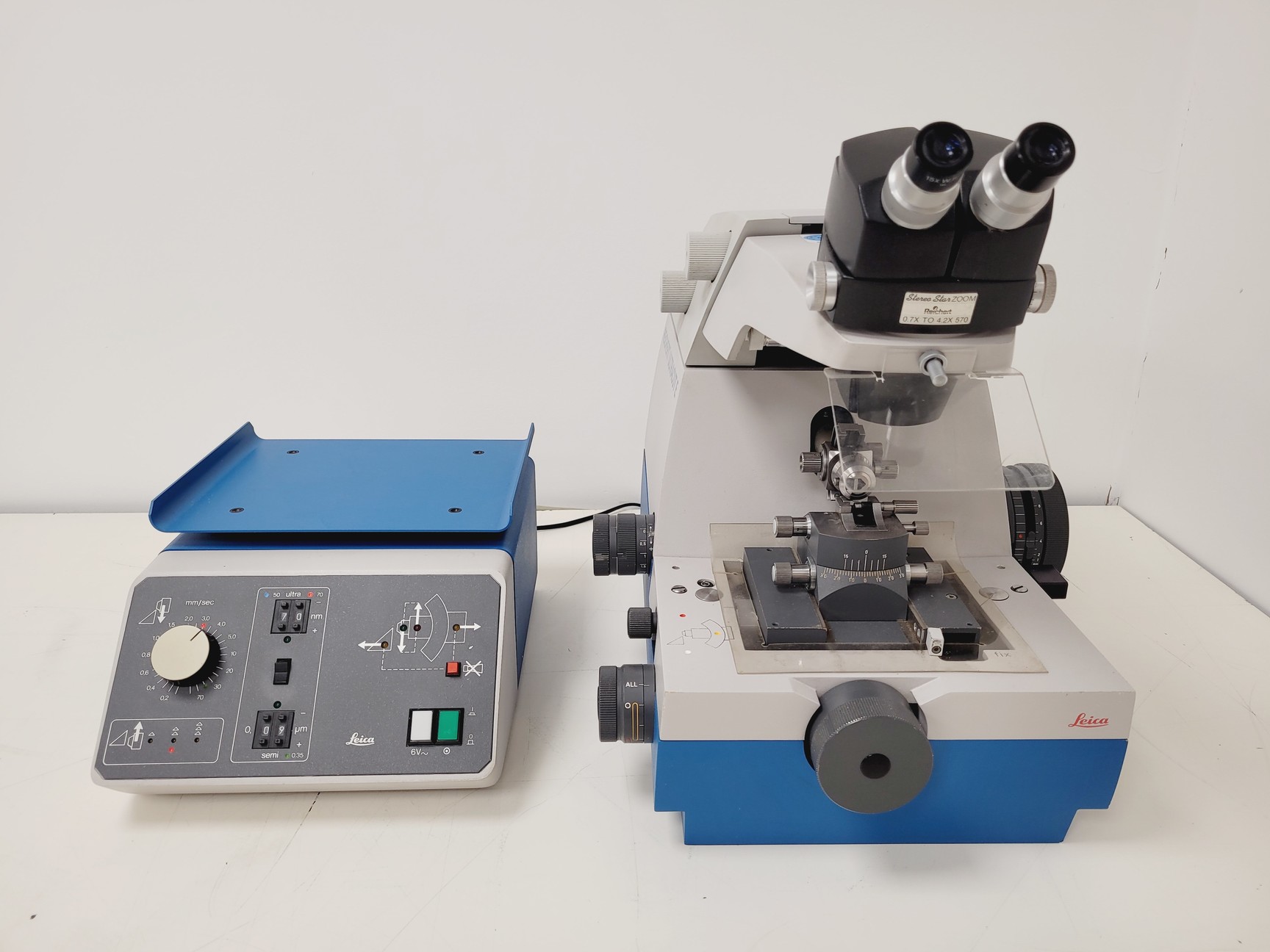 Image of Leica Reichert Ultracut E Microtome System  Type - 701704 Lab