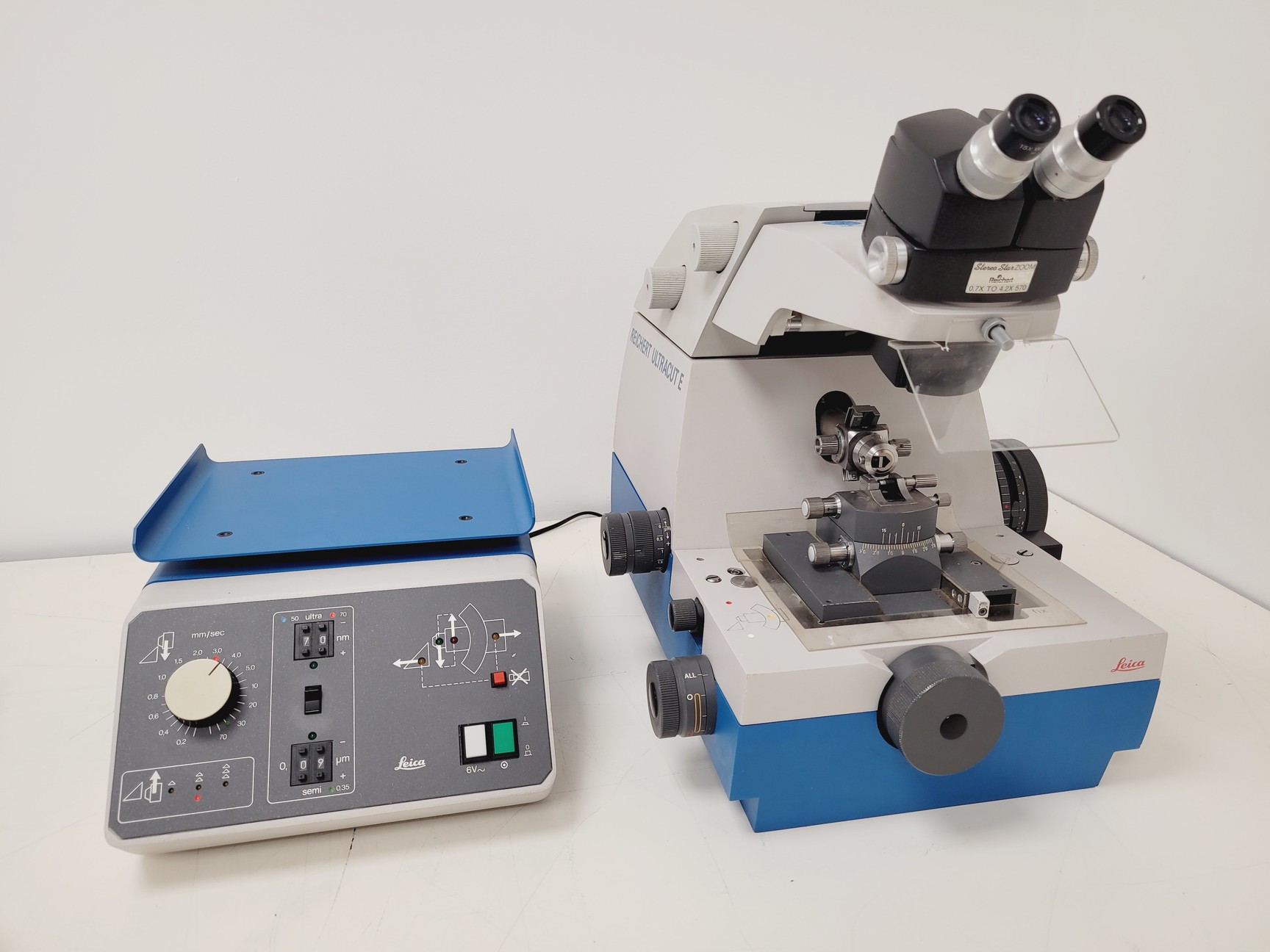 Image of Leica Reichert Ultracut E Microtome System  Type - 701704 Lab