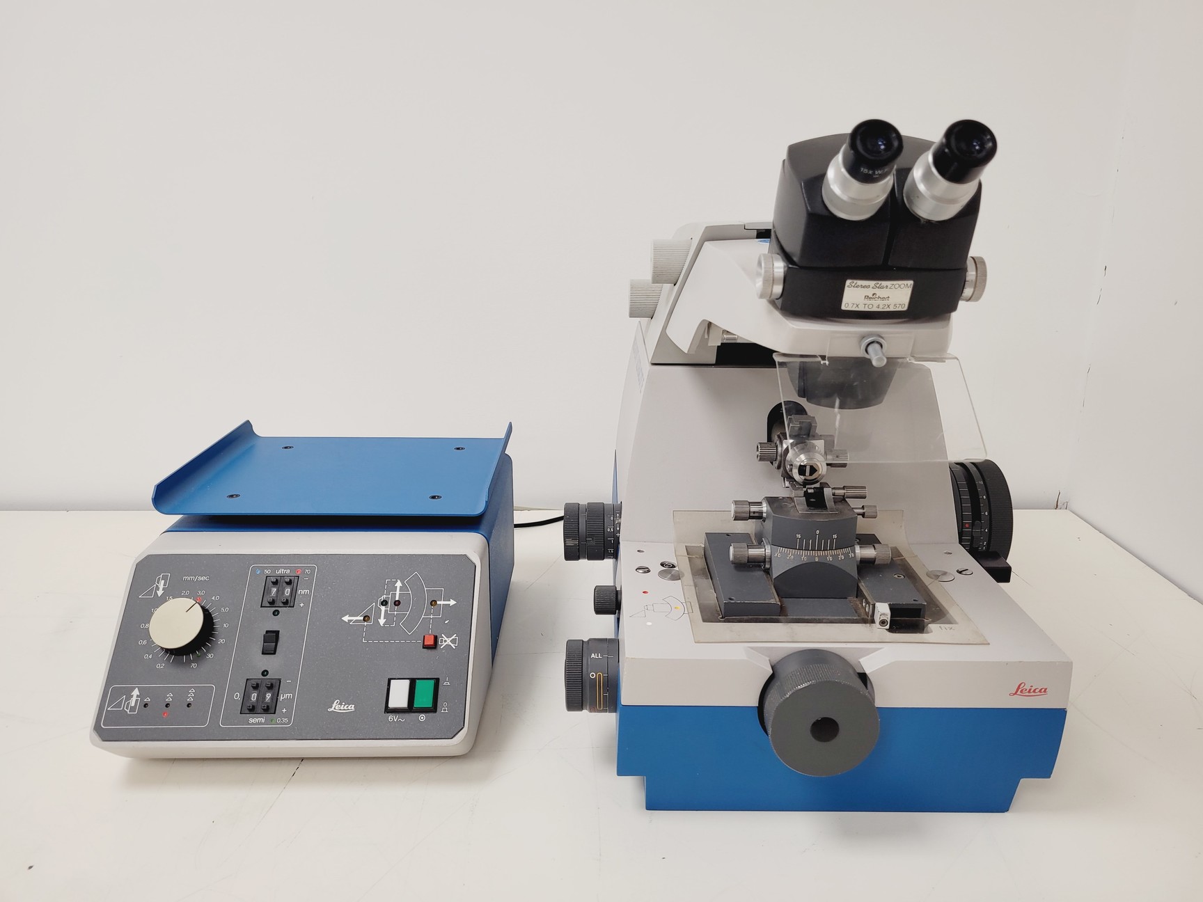 Image of Leica Reichert Ultracut E Microtome System  Type - 701704 Lab