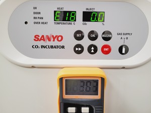 Thumbnail image of Sanyo CO2 Incubator  Model - MCO-18AIC (UV) Lab