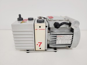 Thumbnail image of Edwards 7 Rotary Vane Vacuum Pump  Model - E2M0.7 Lab