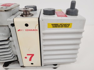 Thumbnail image of Edwards 7 Rotary Vane Vacuum Pump  Model - E2M0.7 Lab