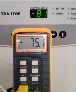 Thumbnail image of Sanyo Ultra-Low Temperature Freezer  Model - MDF-U73V Lab