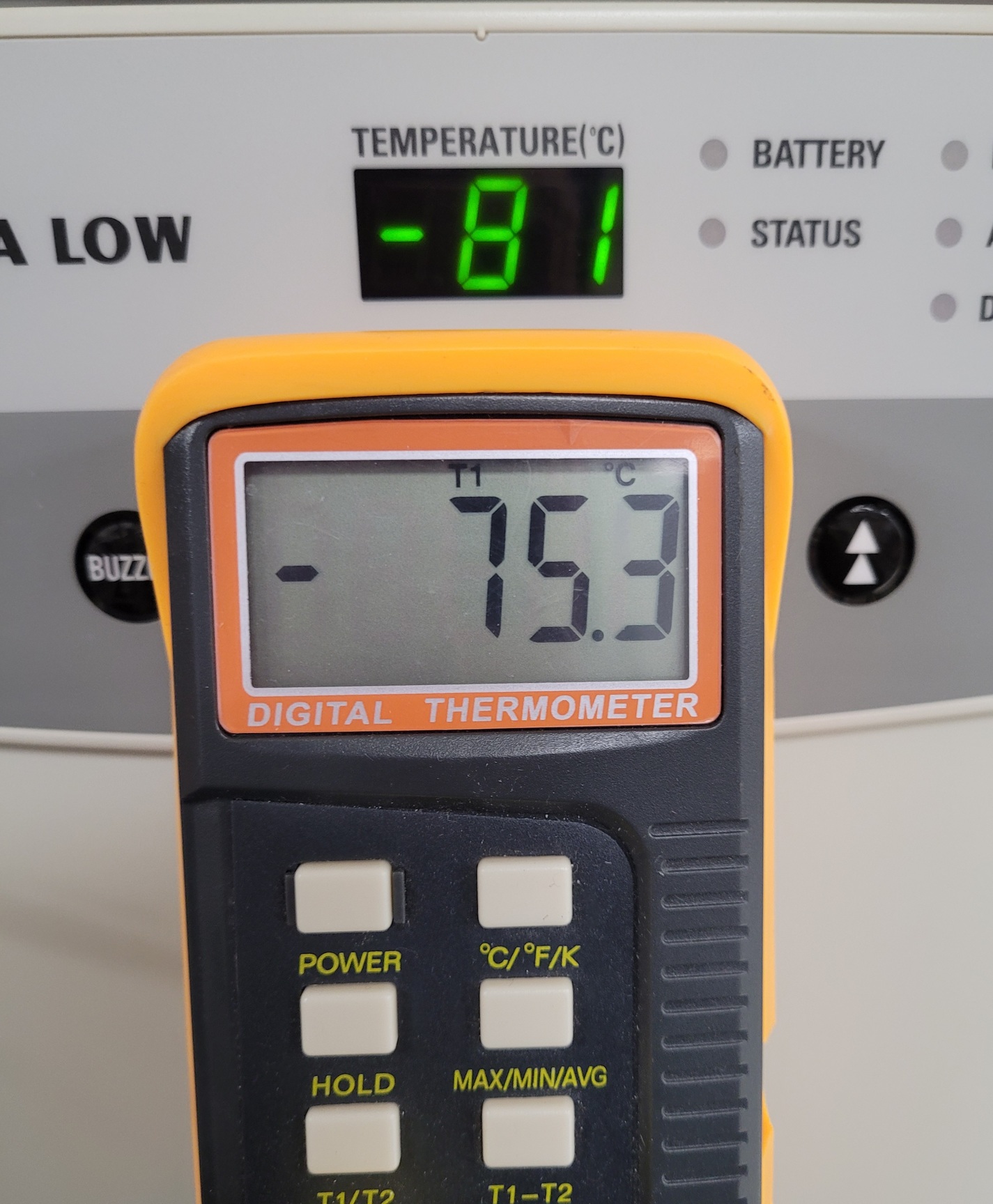 Image of Sanyo Ultra-Low Temperature Freezer  Model - MDF-U73V Lab
