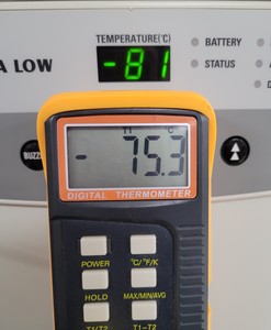 Thumbnail image of Sanyo Ultra-Low Temperature Freezer  Model - MDF-U73V Lab