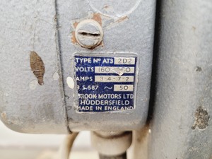 Thumbnail image of Whitehead Junior Type STJ Disc Sanding Machine / Linisher 