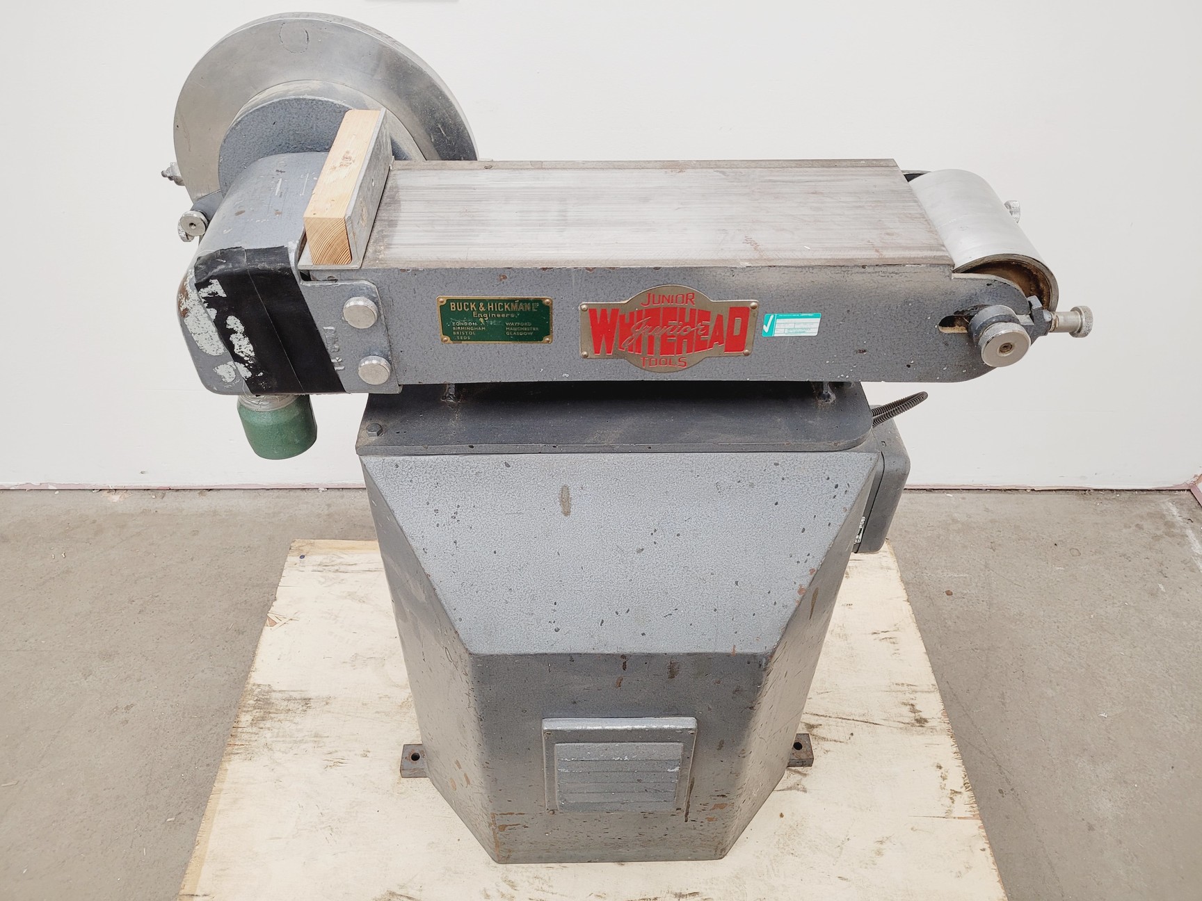 Image of Whitehead Junior Type STJ Disc Sanding Machine / Linisher 